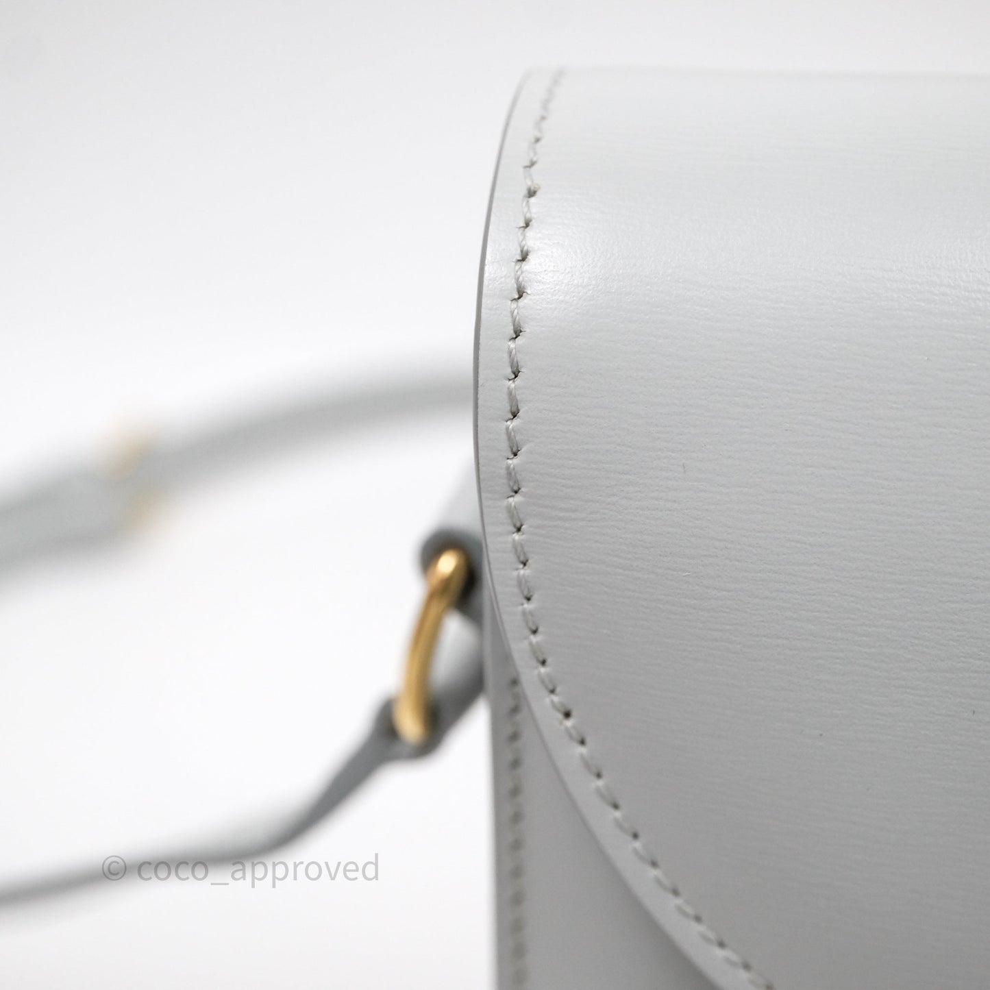 Celine Teen Besace Light Blue Shiny Calfskin