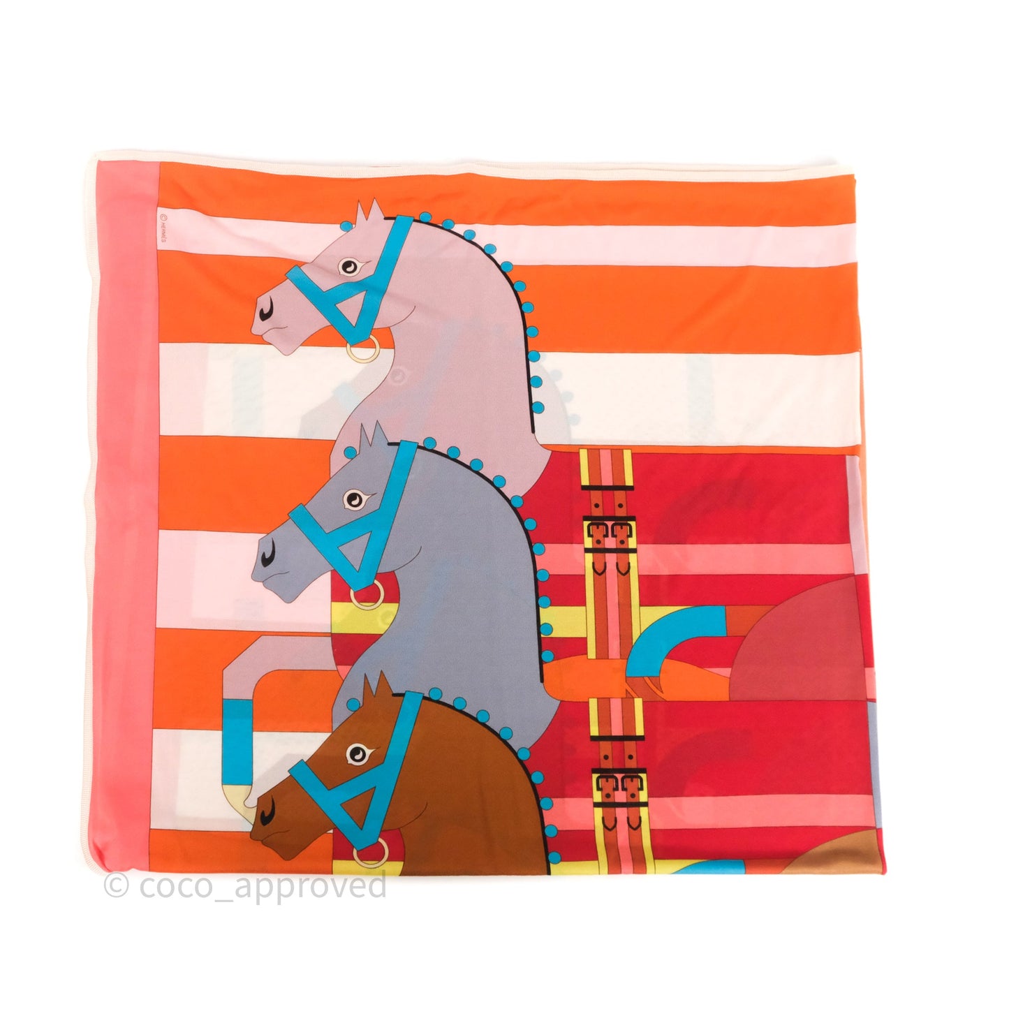 Hermès Rocabar Shawl Silk Scarf 90