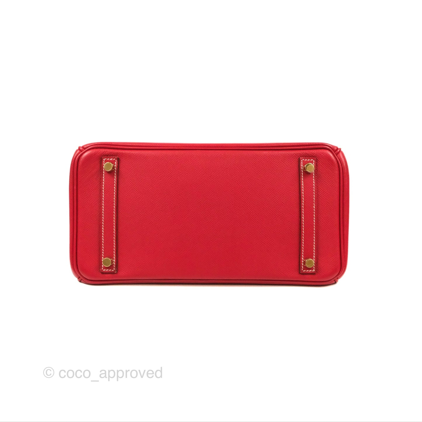 Hermès Candy Birkin 30 Rouge Casque/Blue Thalassa Epsom Permabrass Hardware