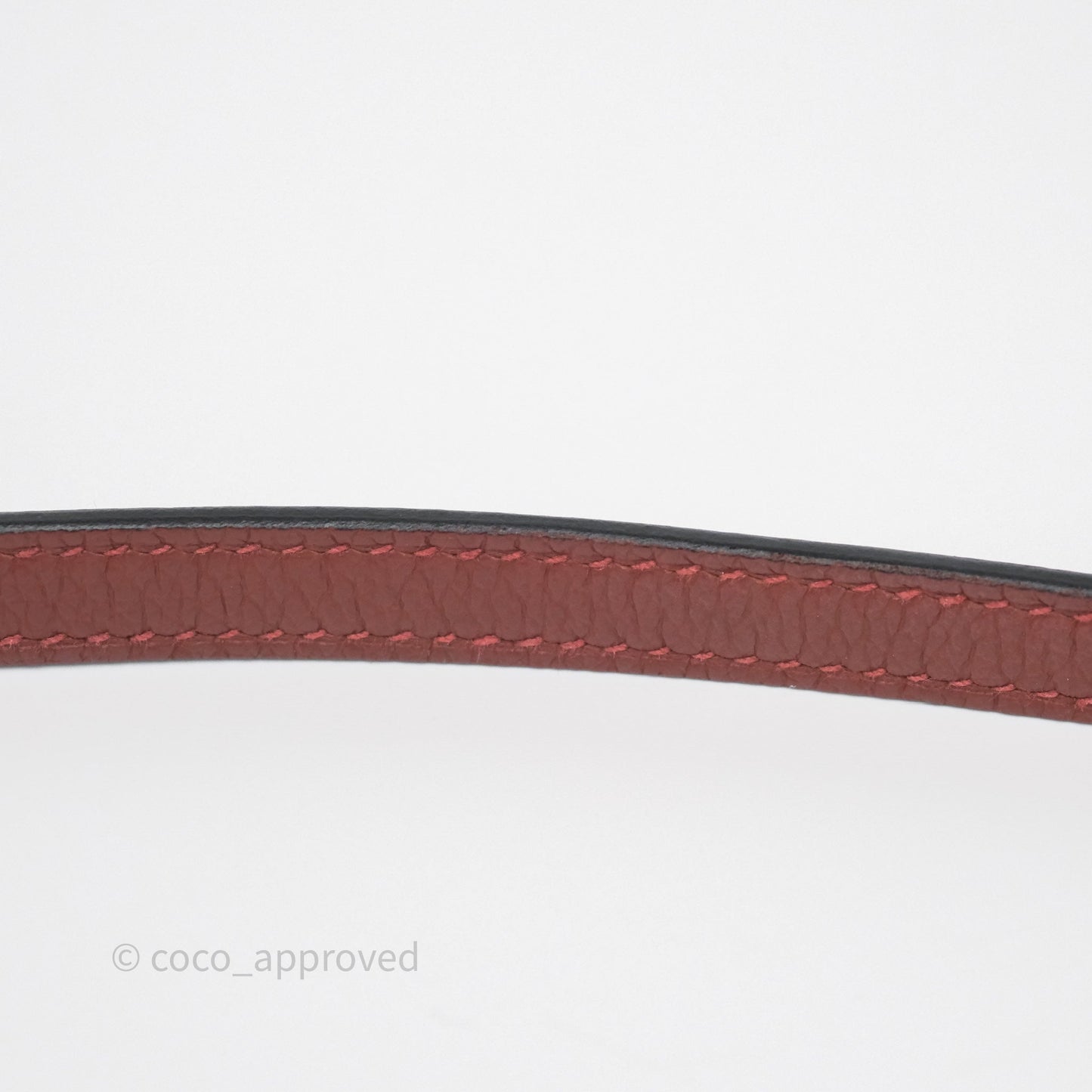 Hermès Mini Roulis Rouge H 55 Evercolor Gold Hardware
