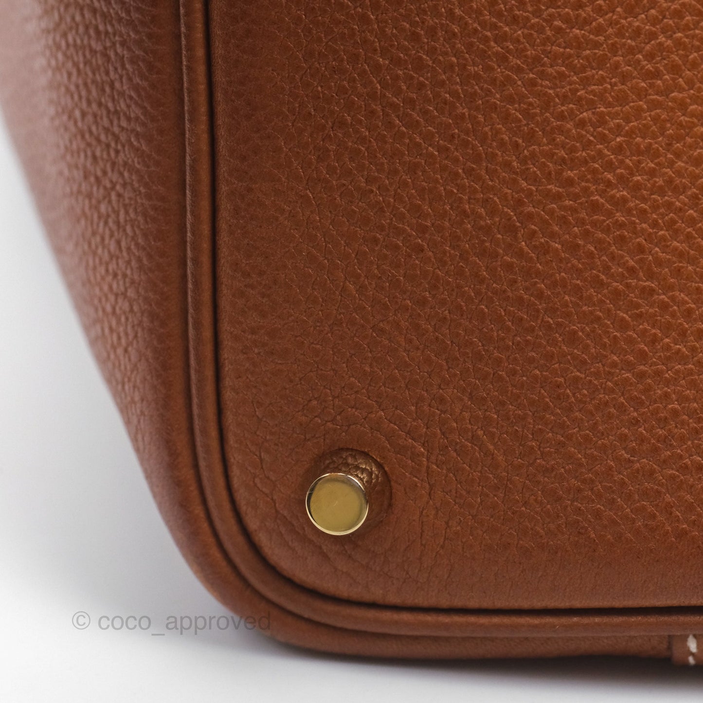 Hermès Picotin Lock 18 Fauve 34 Barenia Gold Hardware