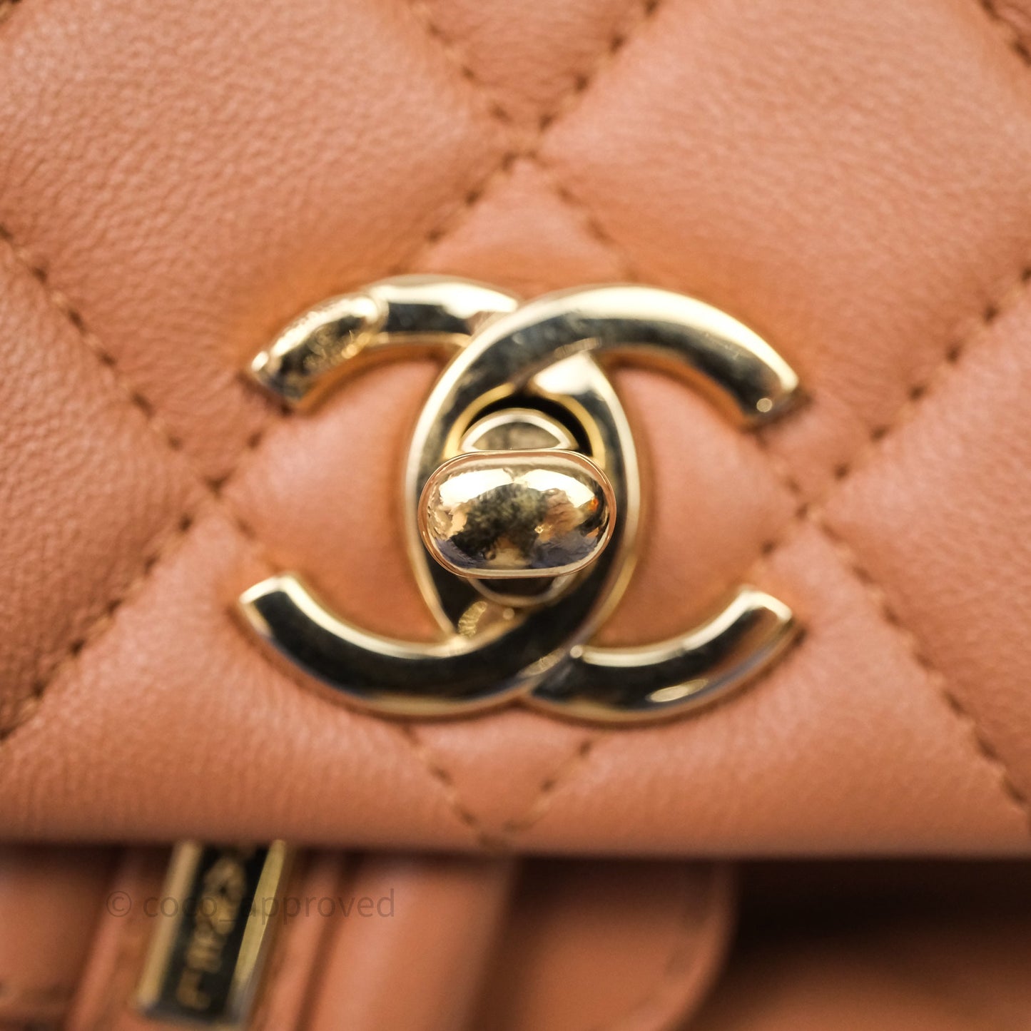 Chanel Small Duma Drawstring Backpack Camel Calfskin