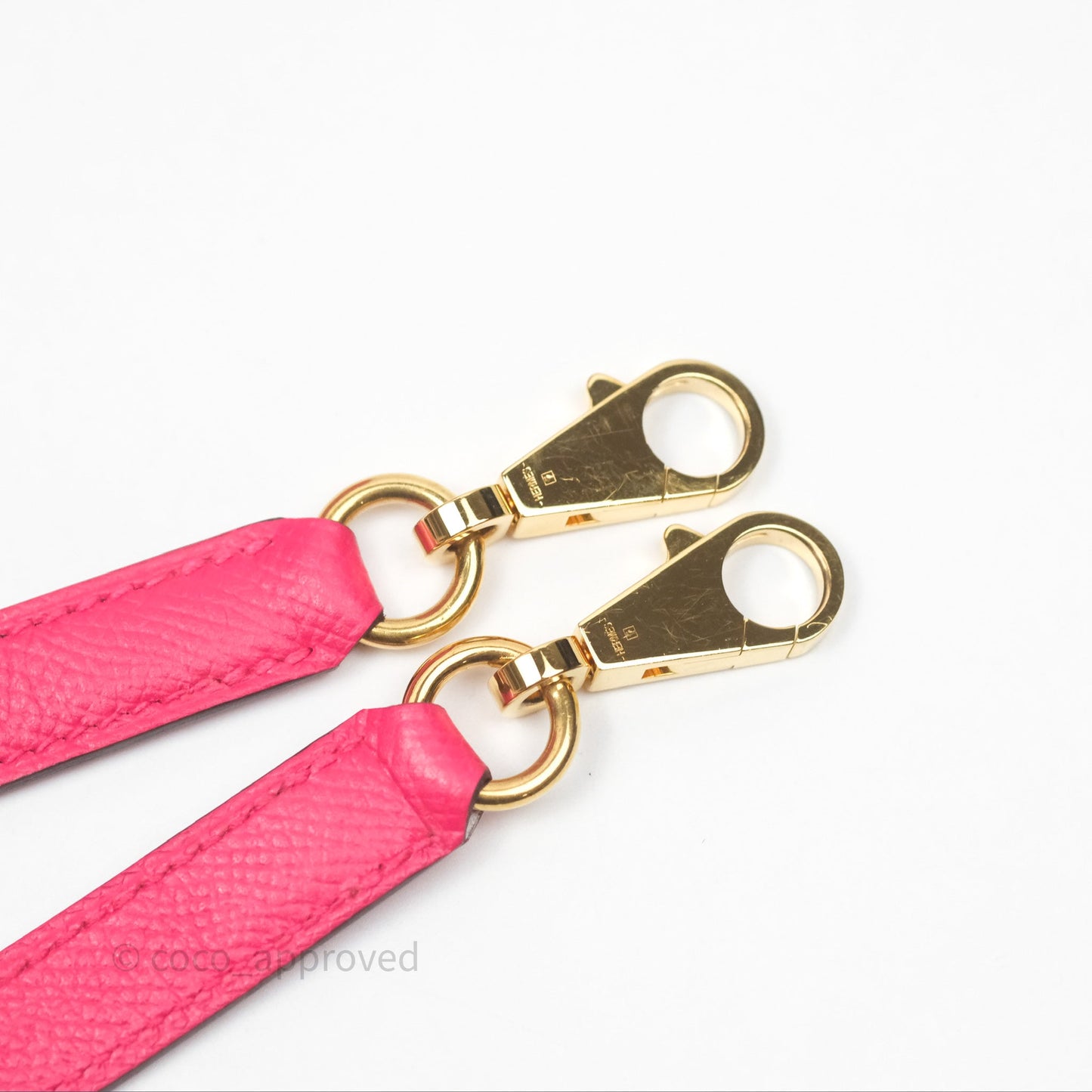 Hermès Kelly 28 Sellier Rose Extreme I6 Epsom Gold Hardware