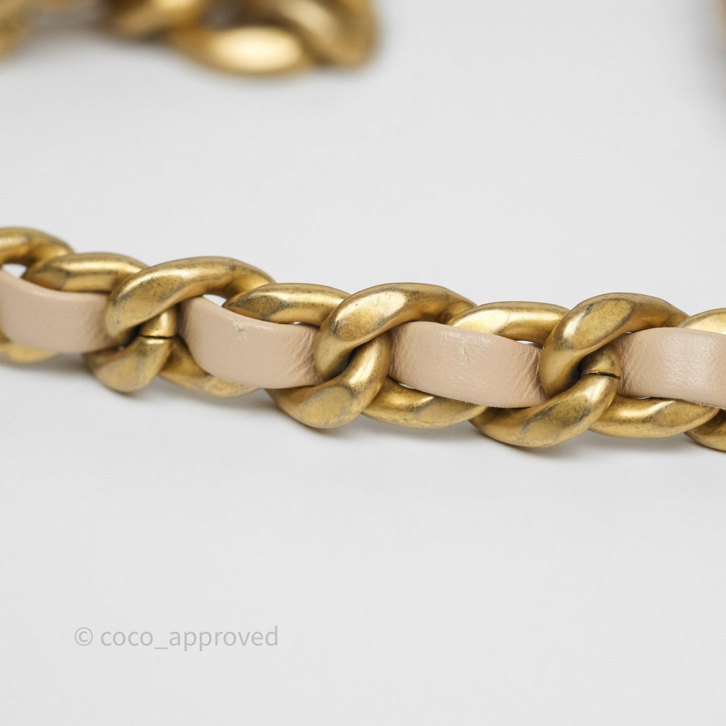 Chanel 19 Small Beige Mixed Hardware