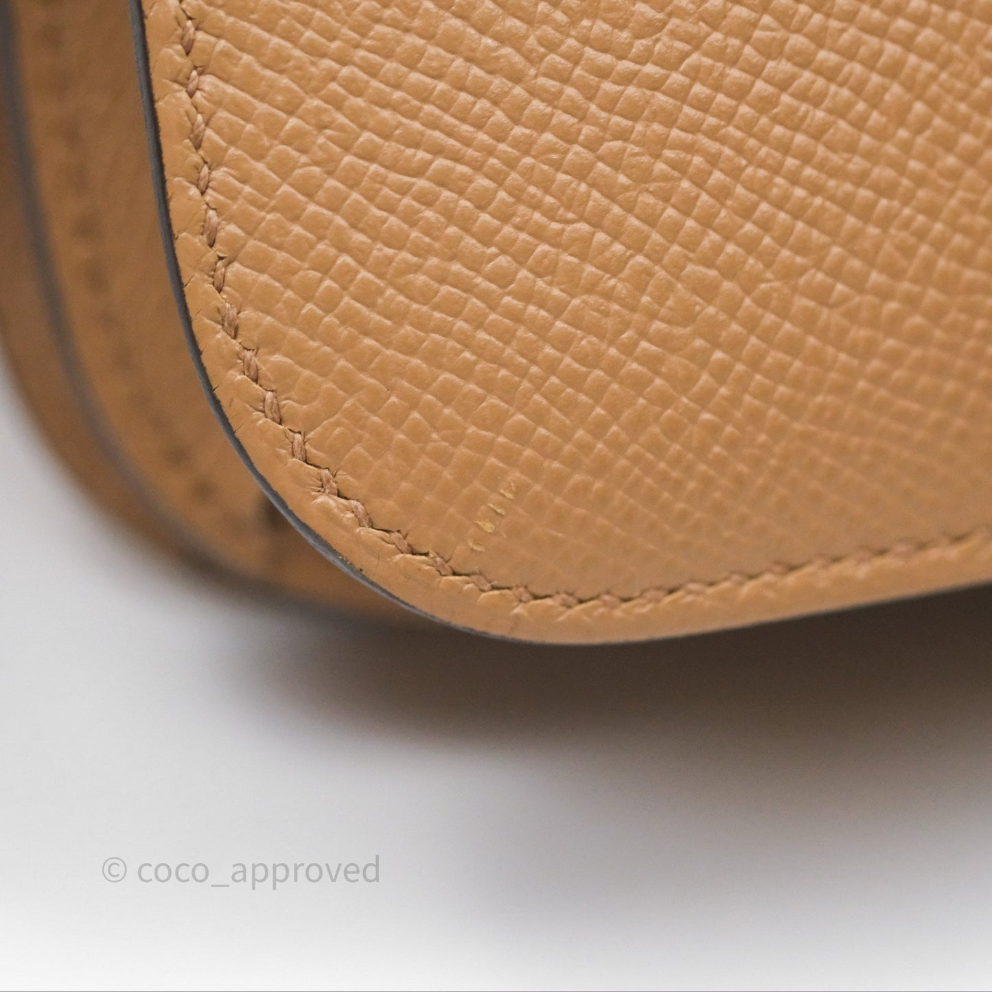 Hermès Constance Mini 18cm Chai 0M Epsom Gold Hardware