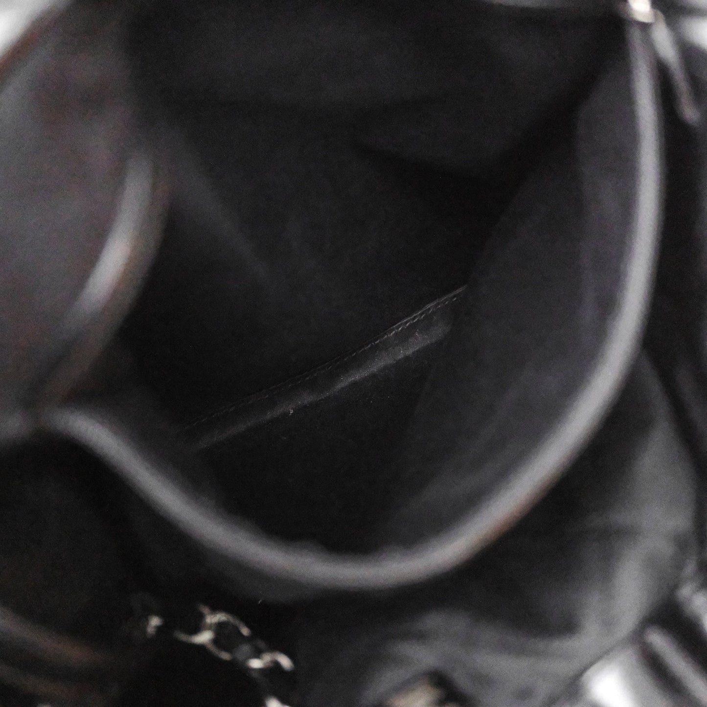 Chanel 22 Medium Calfskin Quilted Backpack Black