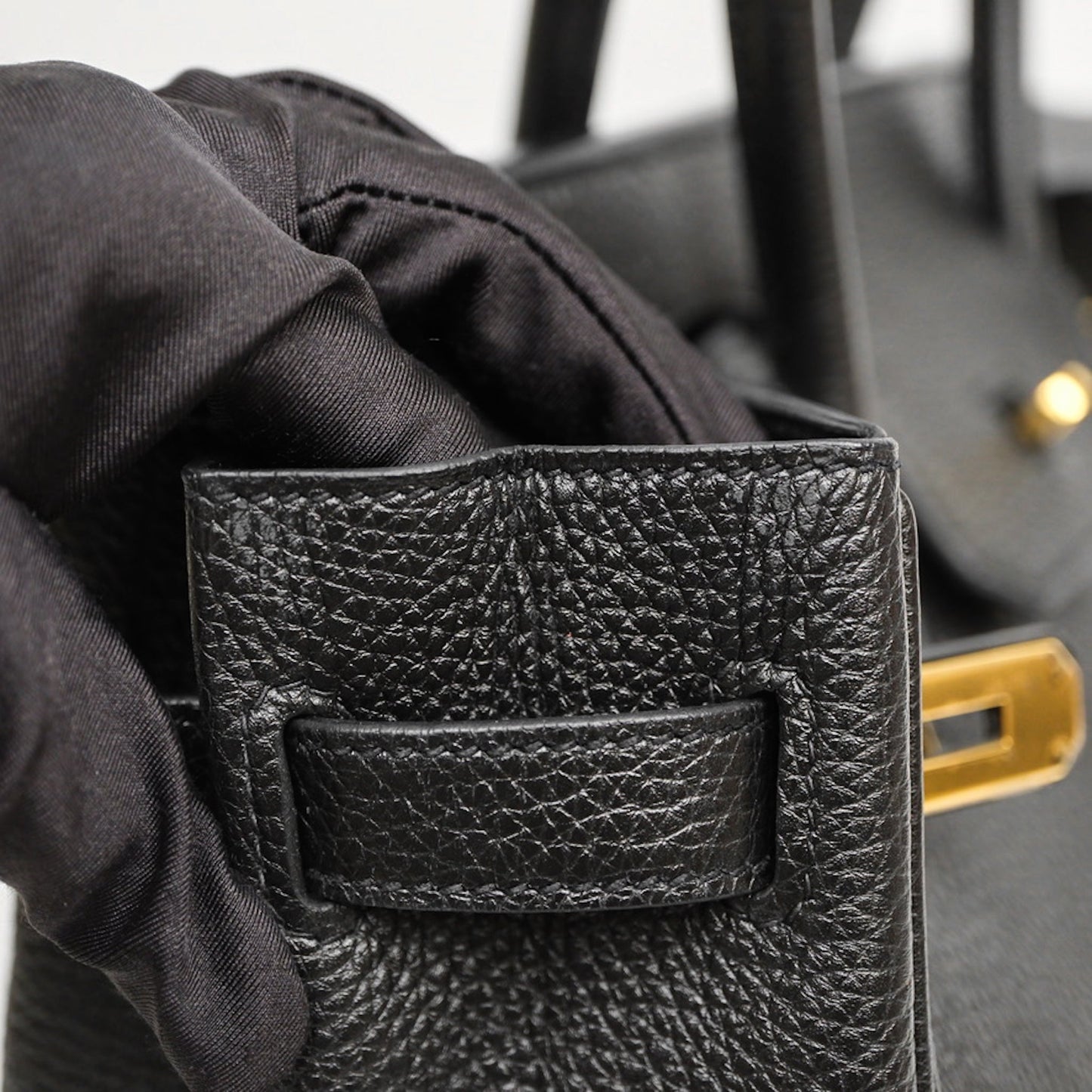Hermès Birkin 30 Black Noir 89 Togo Gold Hardware