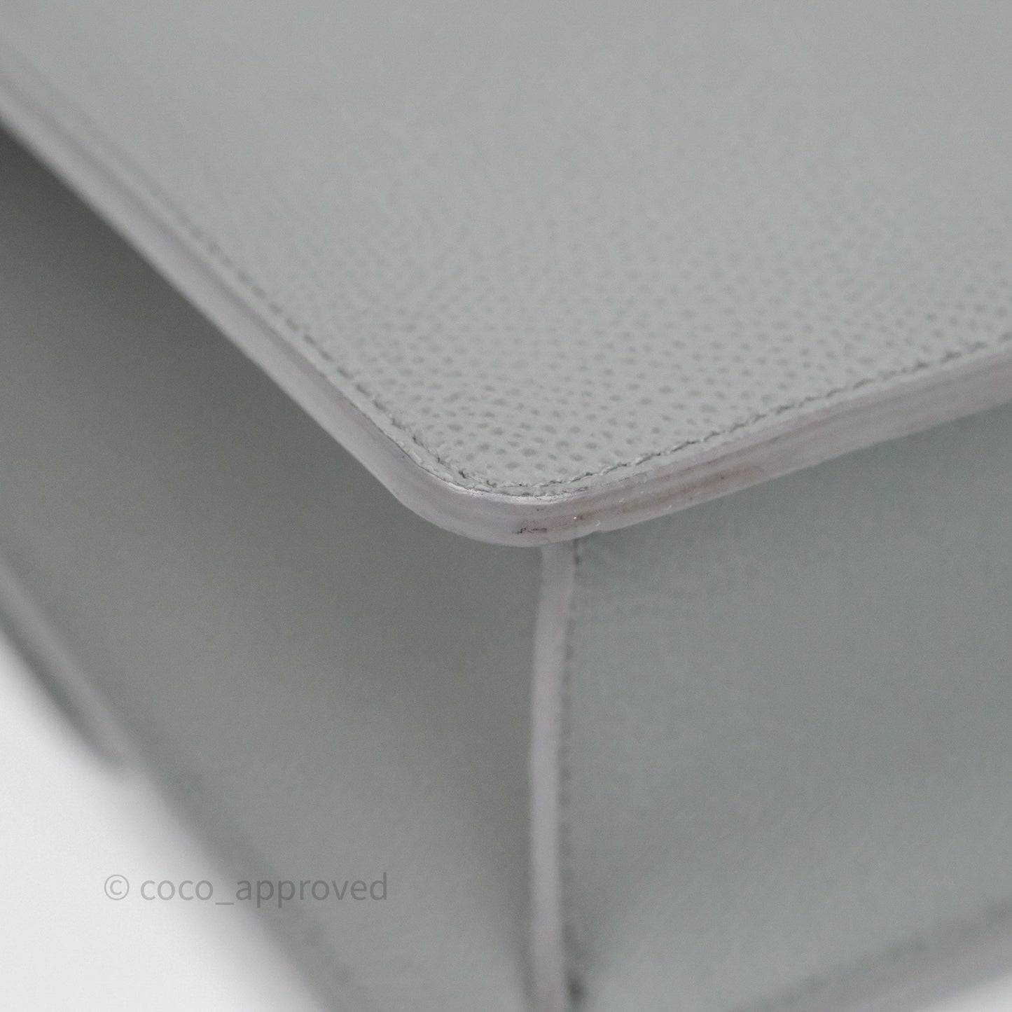 Dior 30 Montaigne Bag Grey Ultra Matte Grained Calfskin