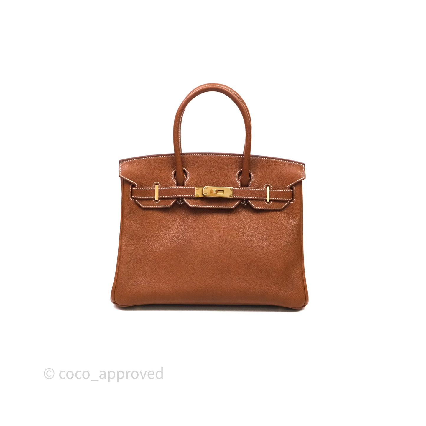Hermes Birkin 30 Barenia Fauve Gold Hardware