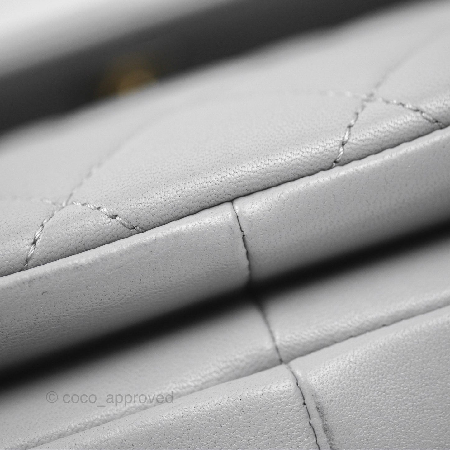 Chanel Small Trendy CC Grey Lambskin Gold Hardware