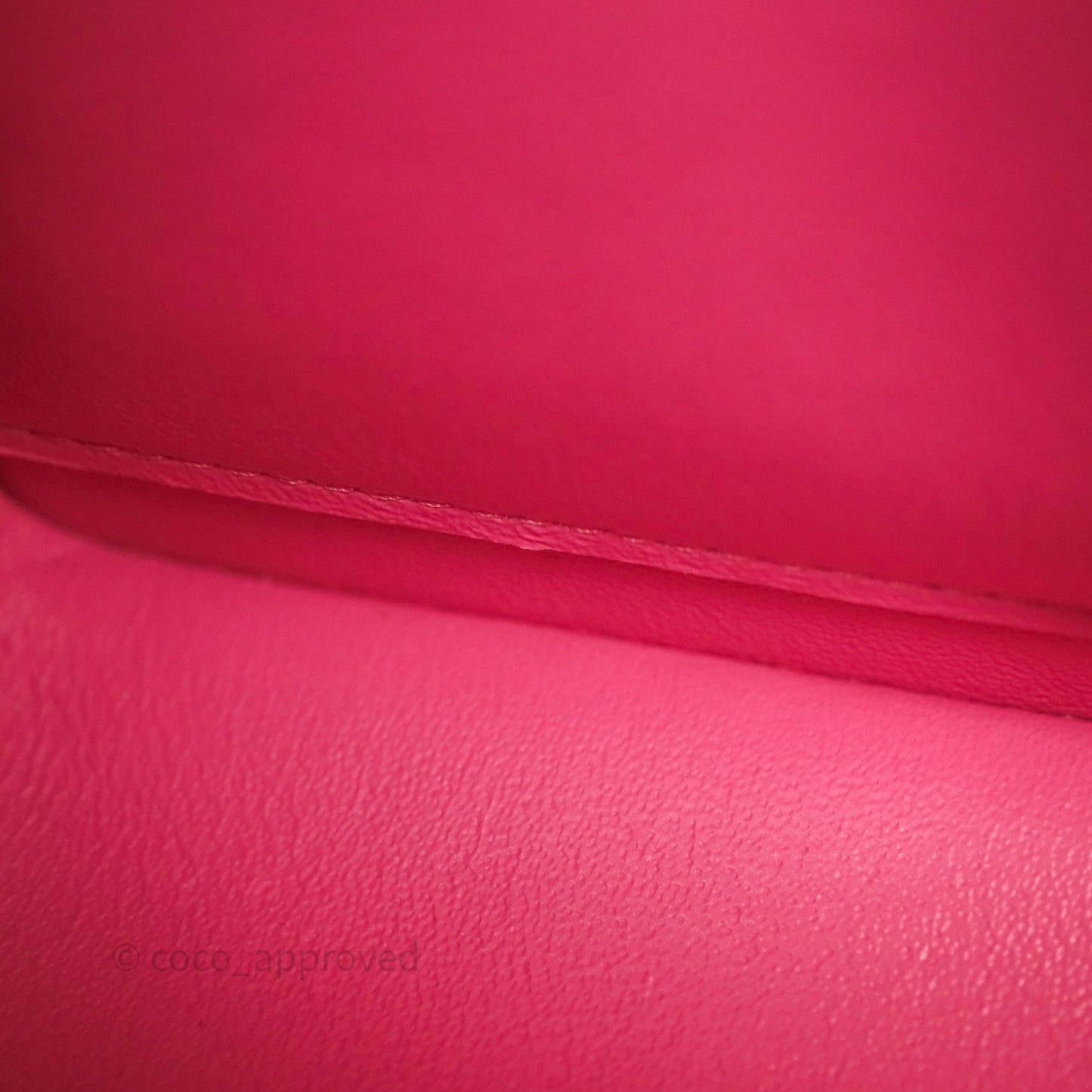 Chanel Small Classic Flap Quilted Hot Pink Caviar Gold Hardware