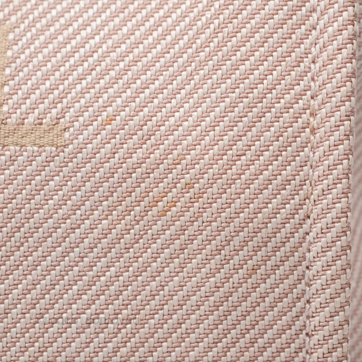 Chanel Medium Deauville Pink Canvas Gold Hardware