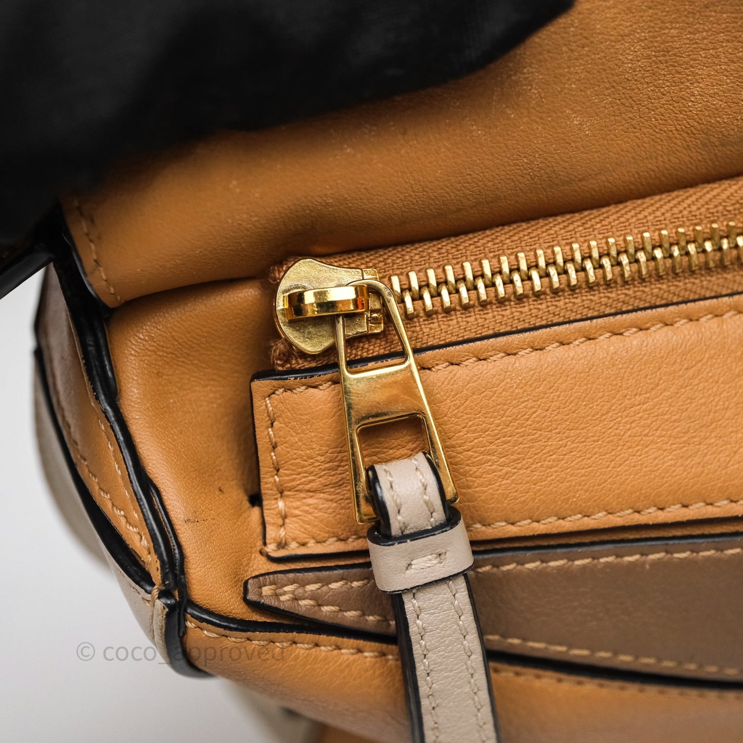 Loewe Small Puzzle Bag Warm Desert & Mink Two Tone Calfskin