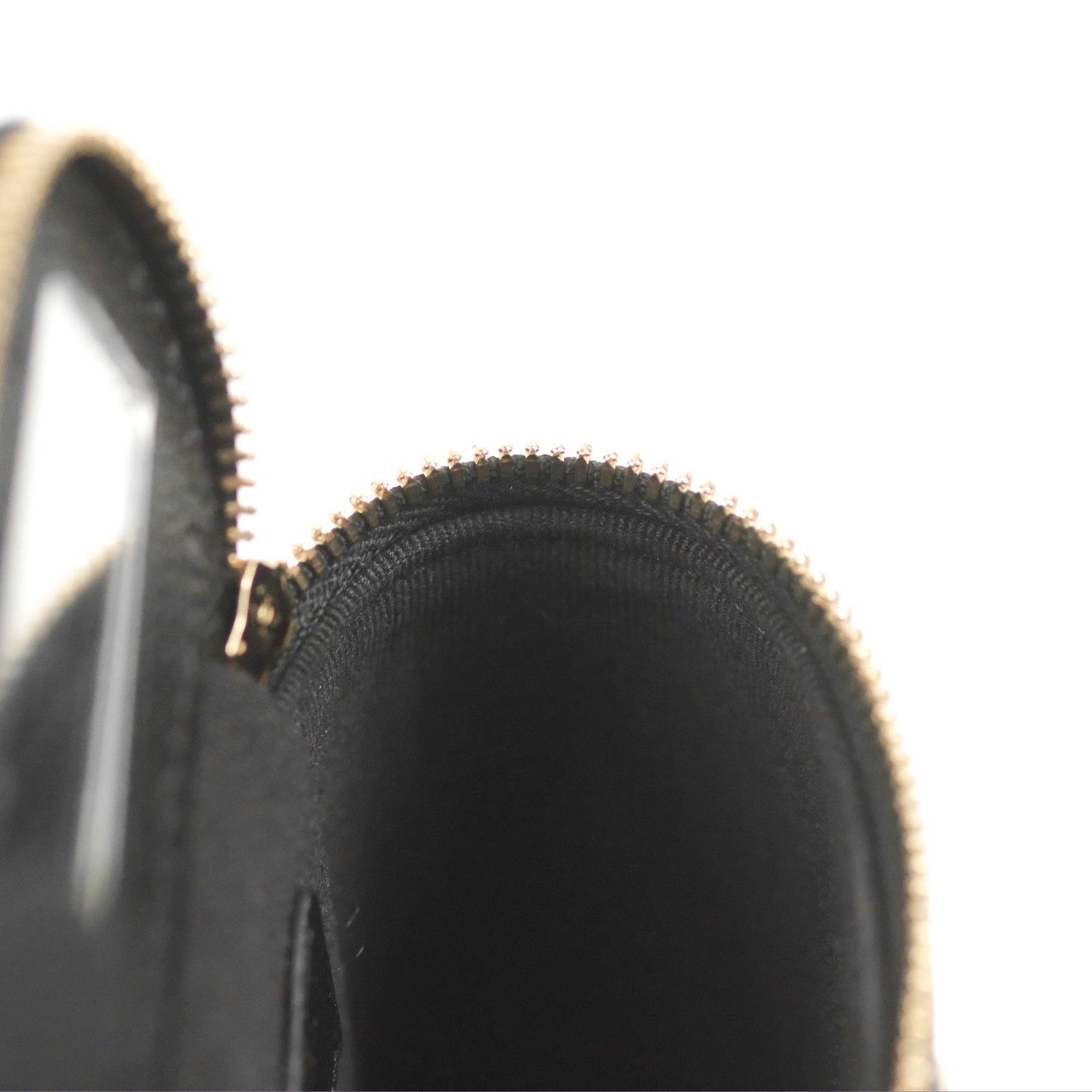 Chanel Classic Mini Vanity With Chain Black Caviar Gold Hardware
