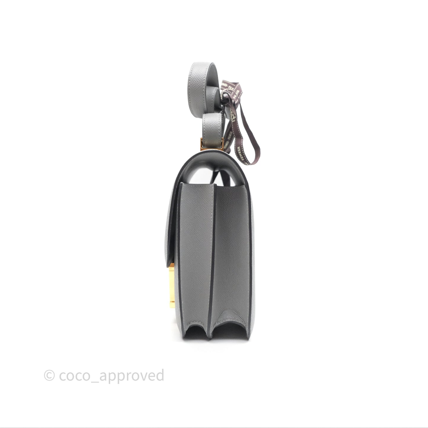 Hermès Constance 24 Gris Mouette 4Z Epsom Gold Hardware