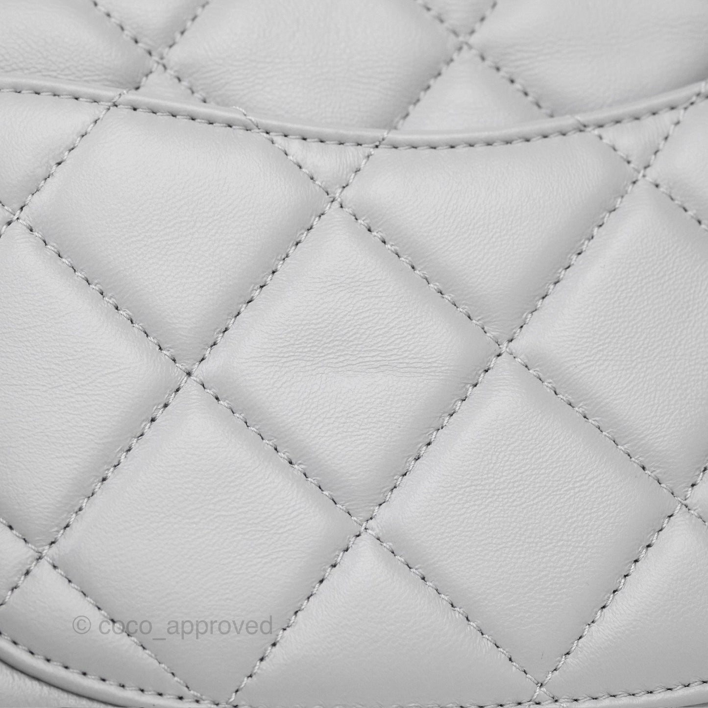 Chanel Medium Color Match Flap Grey Lambskin Aged Gold Hardware 22A