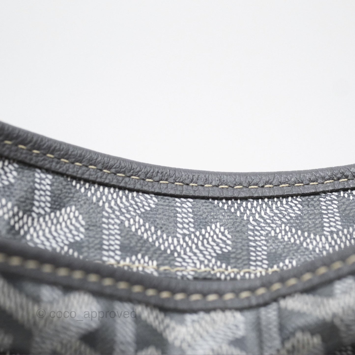 Goyard Bohème Hobo Bag Grey Goyardine Canvas