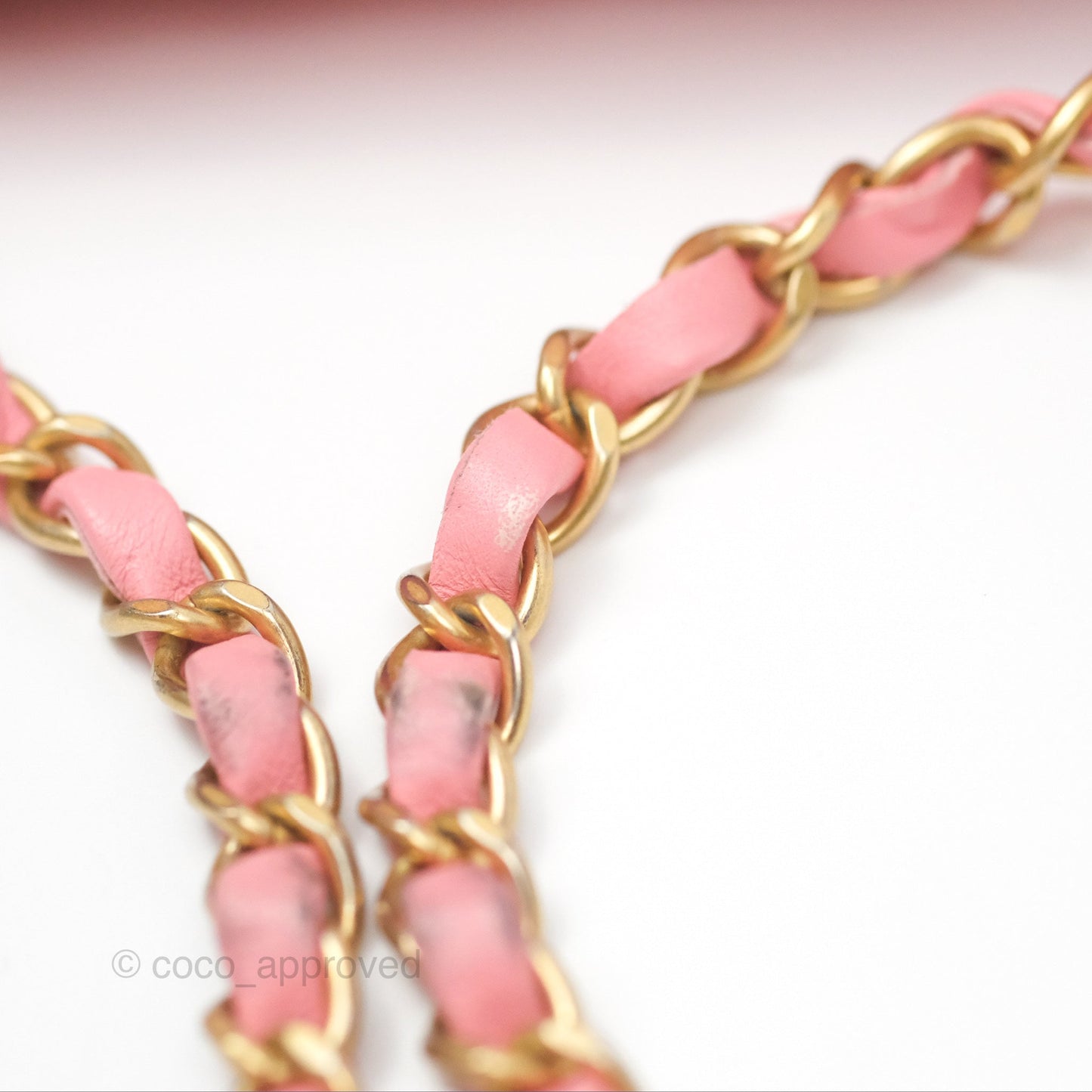 Chanel Quilted Mini Rectangular Pink Lambskin Gold Hardware