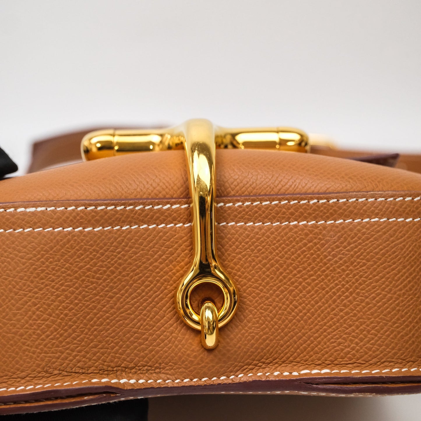 Hermès Della Cavalleria Mini Bag Gold 37 Epsom Gold Hardware