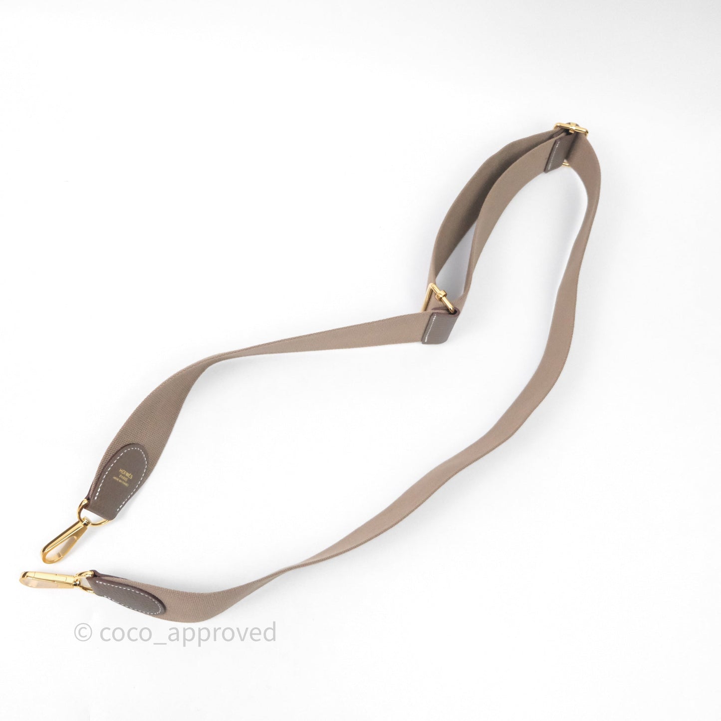 Hermes Evelyne III 29 Etoupe 18 Taurillon Clemence Gold Hardware