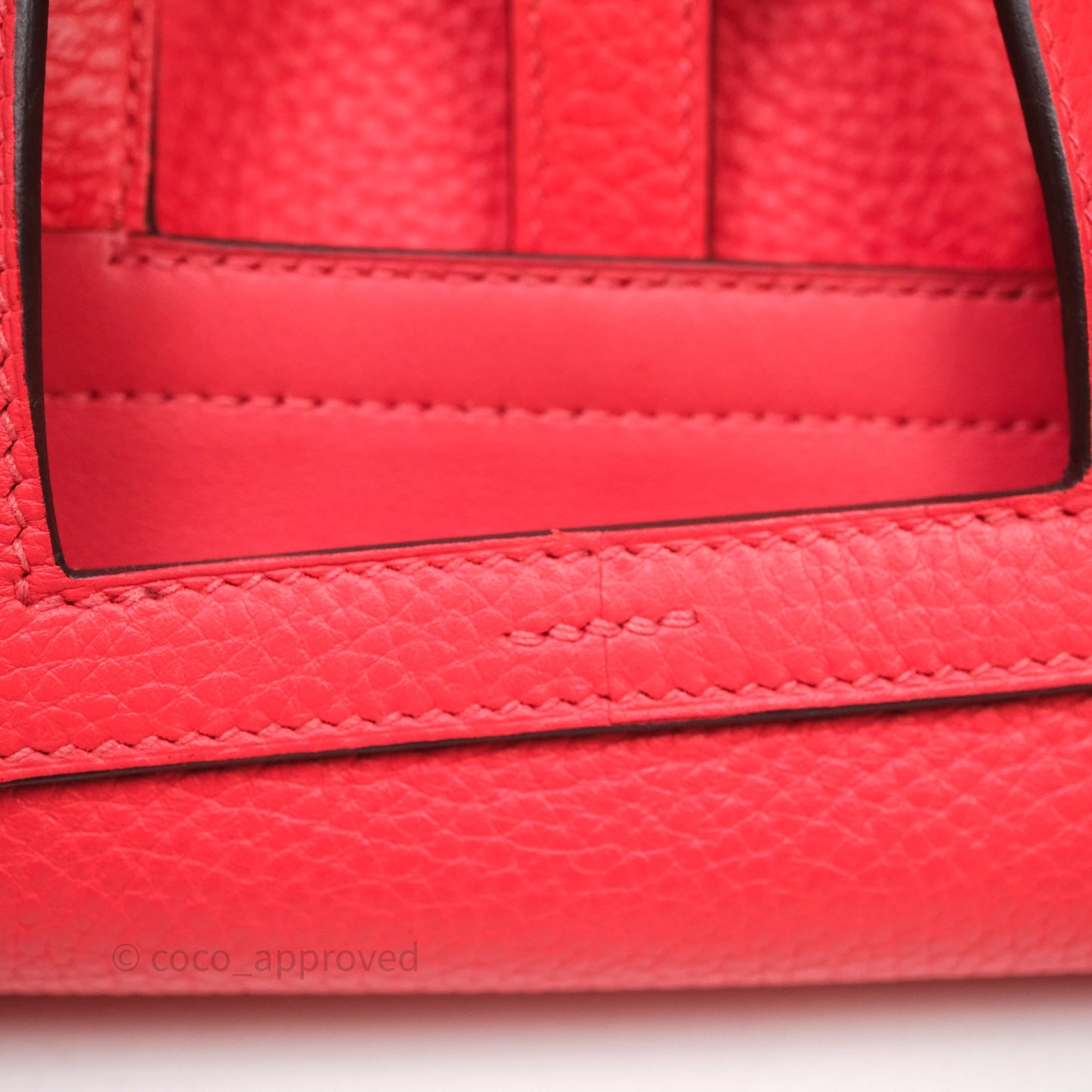 Hermès Halzan 25 Taurillon Cleme Rose Texas 0E Clemence Palladium Hardware