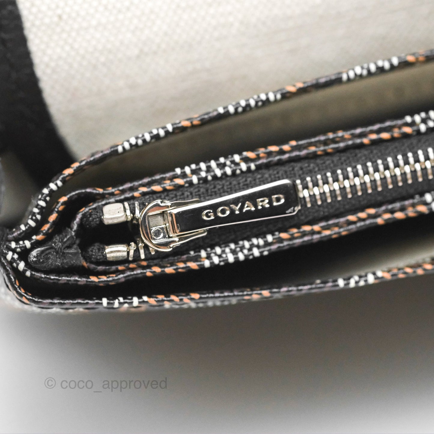 Goyard Plumet Pocket Wallet Black