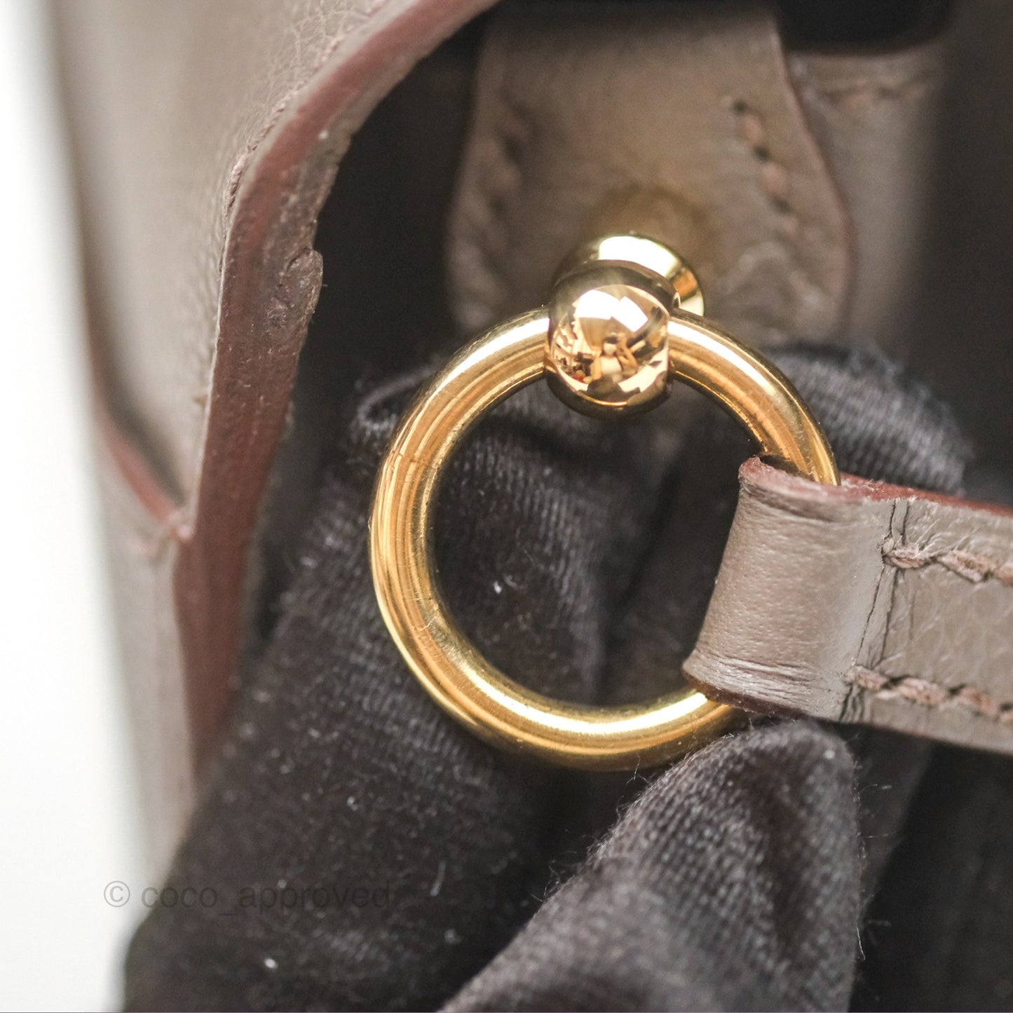 Hermès Roulis Mini 18 Gris Etain 8F Evercolor Gold Hardware