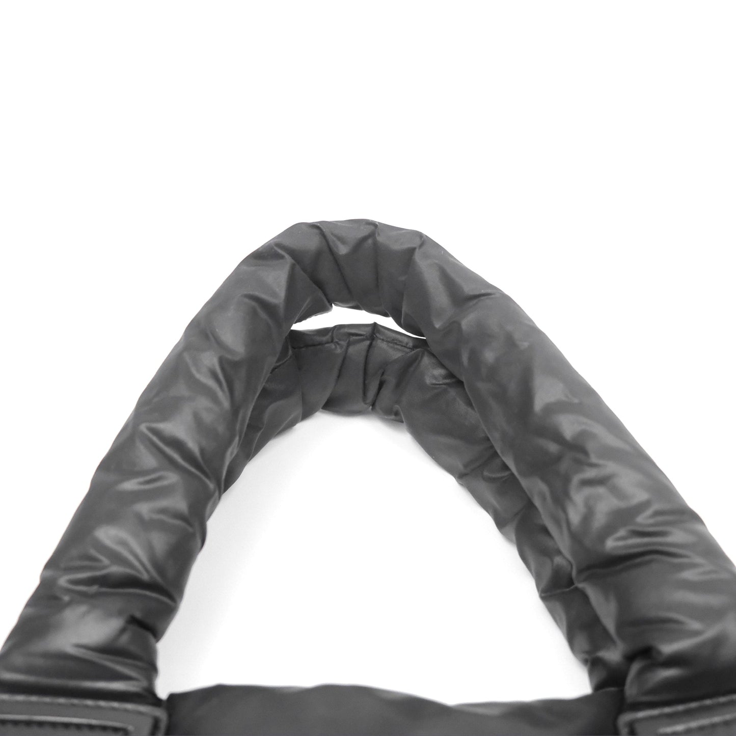 Chanel Coco Cocoon Tote Bag PM Black Nylon