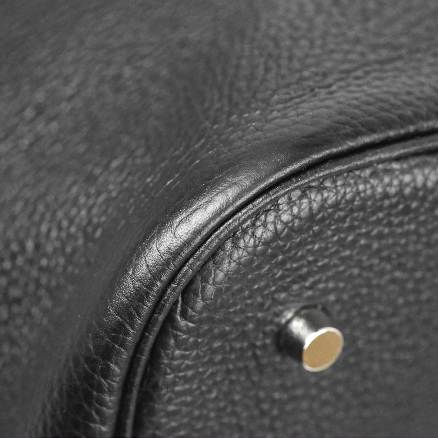 Hermès Picotin TGM 30 Black Clemence Palladium Hardware