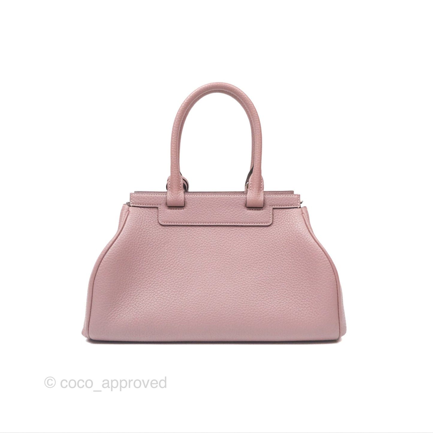 Moynat Pauline PM Bag Purple Calfskin Silver Hardware
