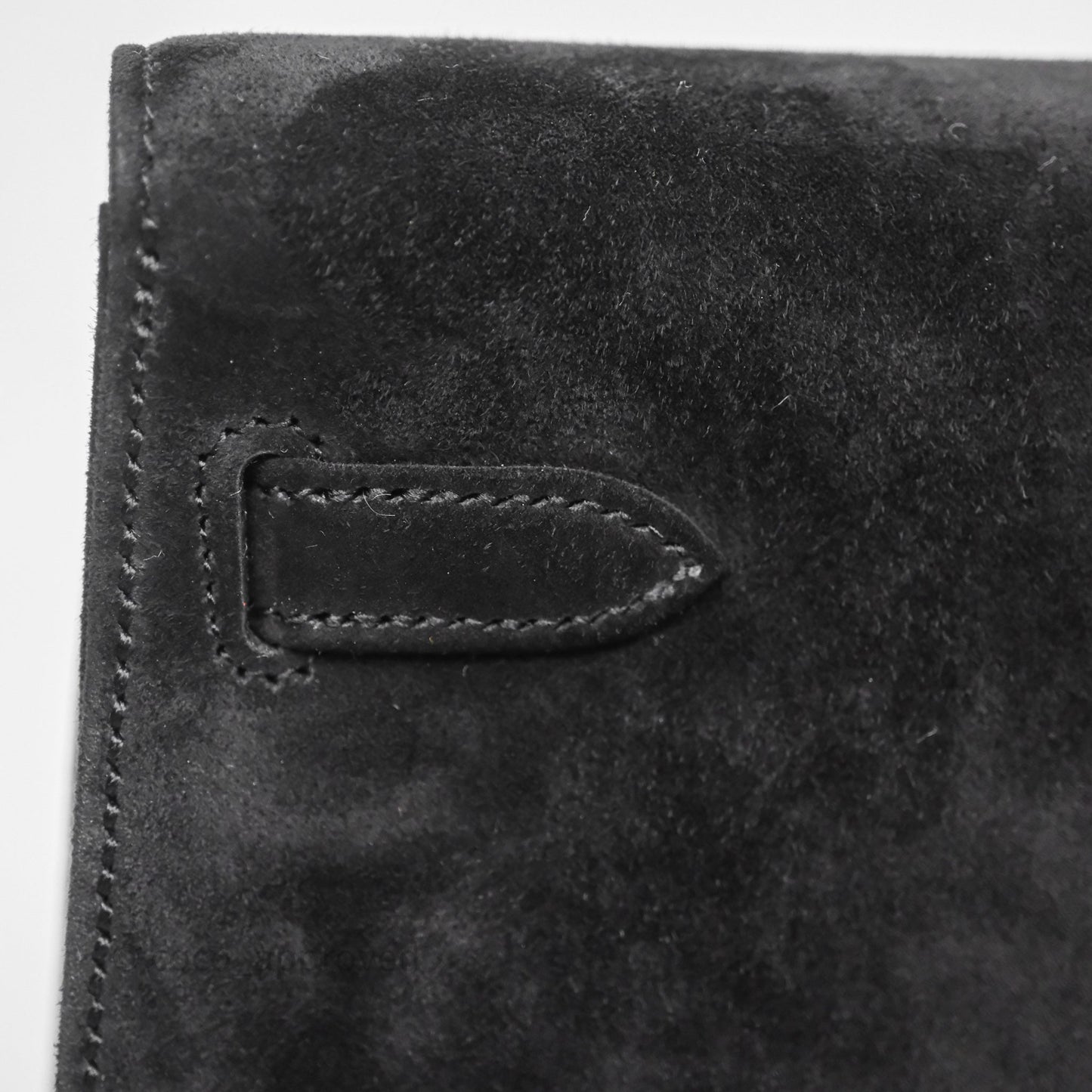 Hermès Kelly Elan Black Noir 89 Doblis Gold Hardware