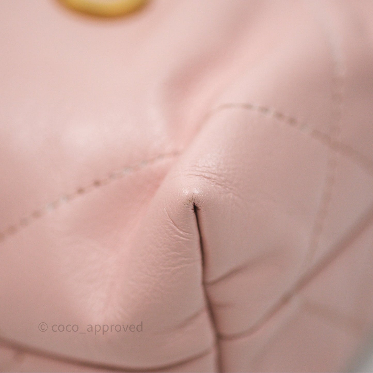 Chanel 22 Mini Bag Light Pink Crumpled Calfskin