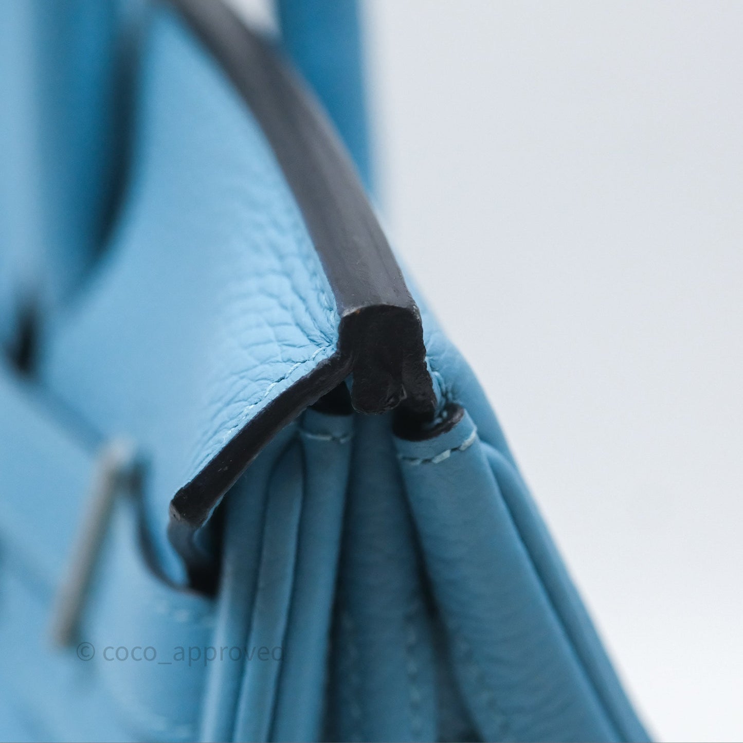 Hermès Birkin 30 Bleu De Nord Togo Palladium Hardware