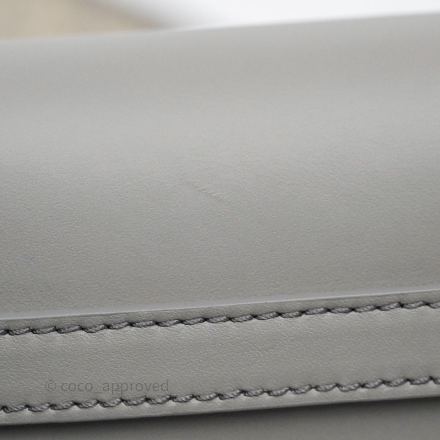 Loewe Mini Gate Dual Bag Grey Soft Calfskin Jacquard Strap