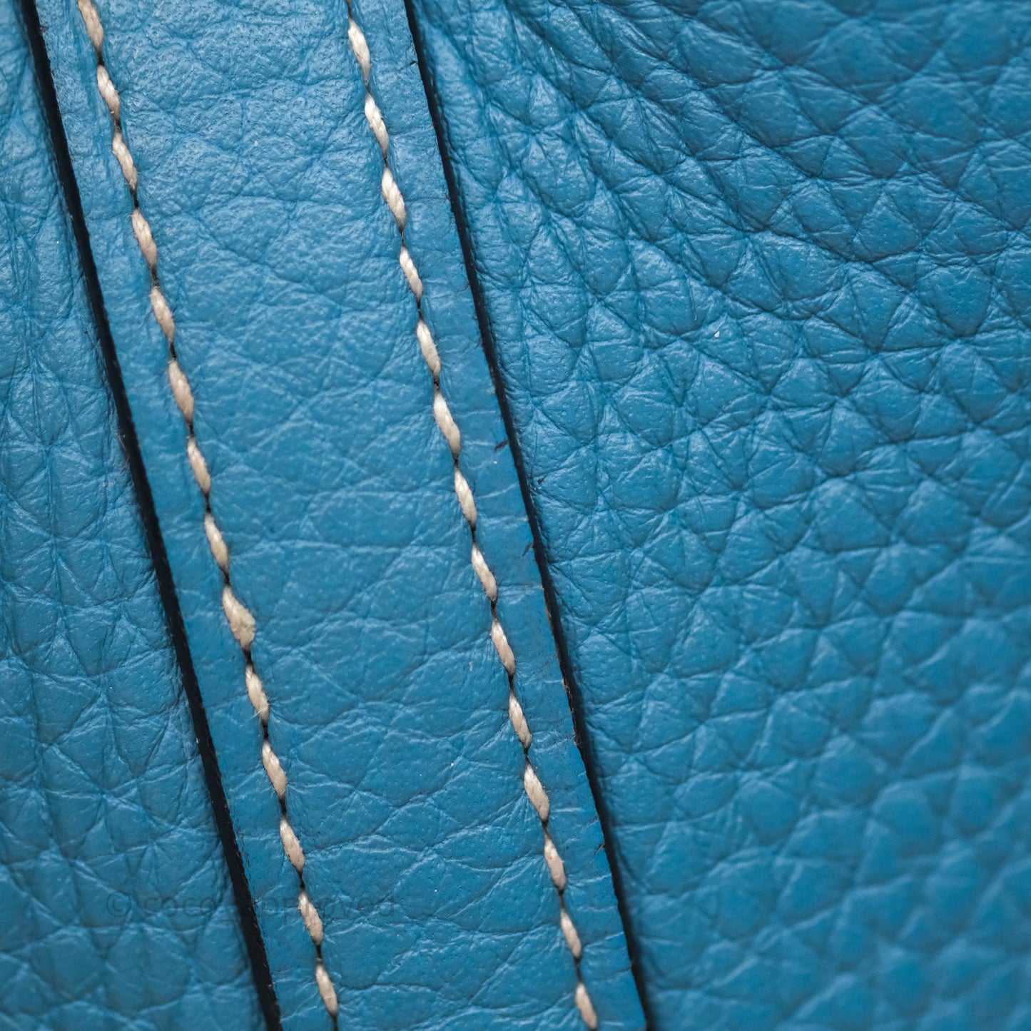 Hermès Picotin 18 Blue Jean 75 Clemence Palladium Hardware