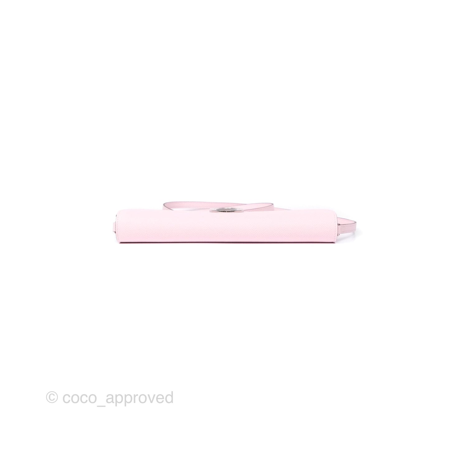 Hermes Maillon To Go Wallet Rose Darling M7 Epsom