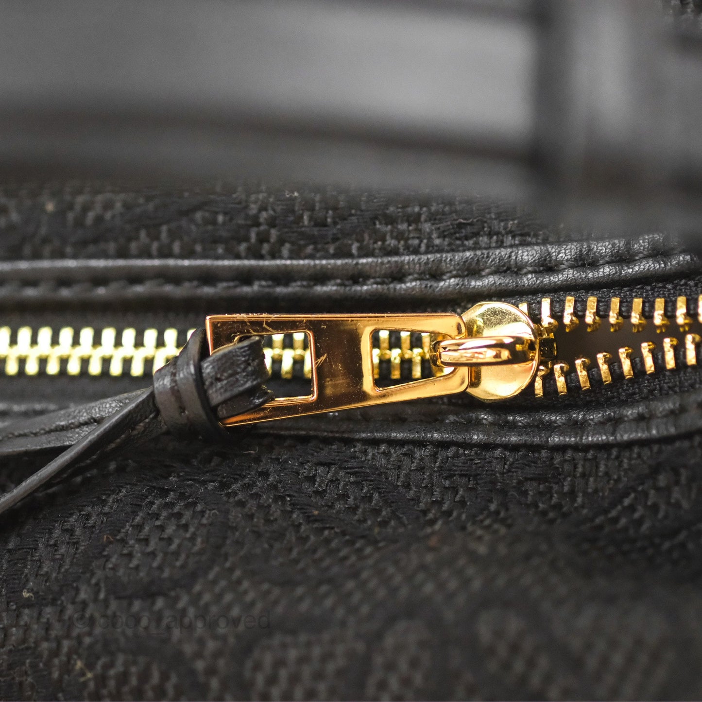 Loewe Small Cubi bag in Anagram Jacquard & Calfskin Black