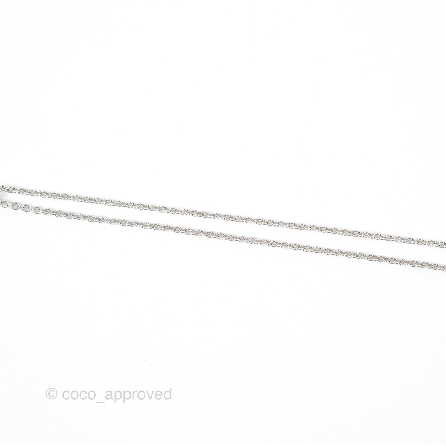 Hermès Constance Amulettes Diamonds Pendant Necklace White Gold
