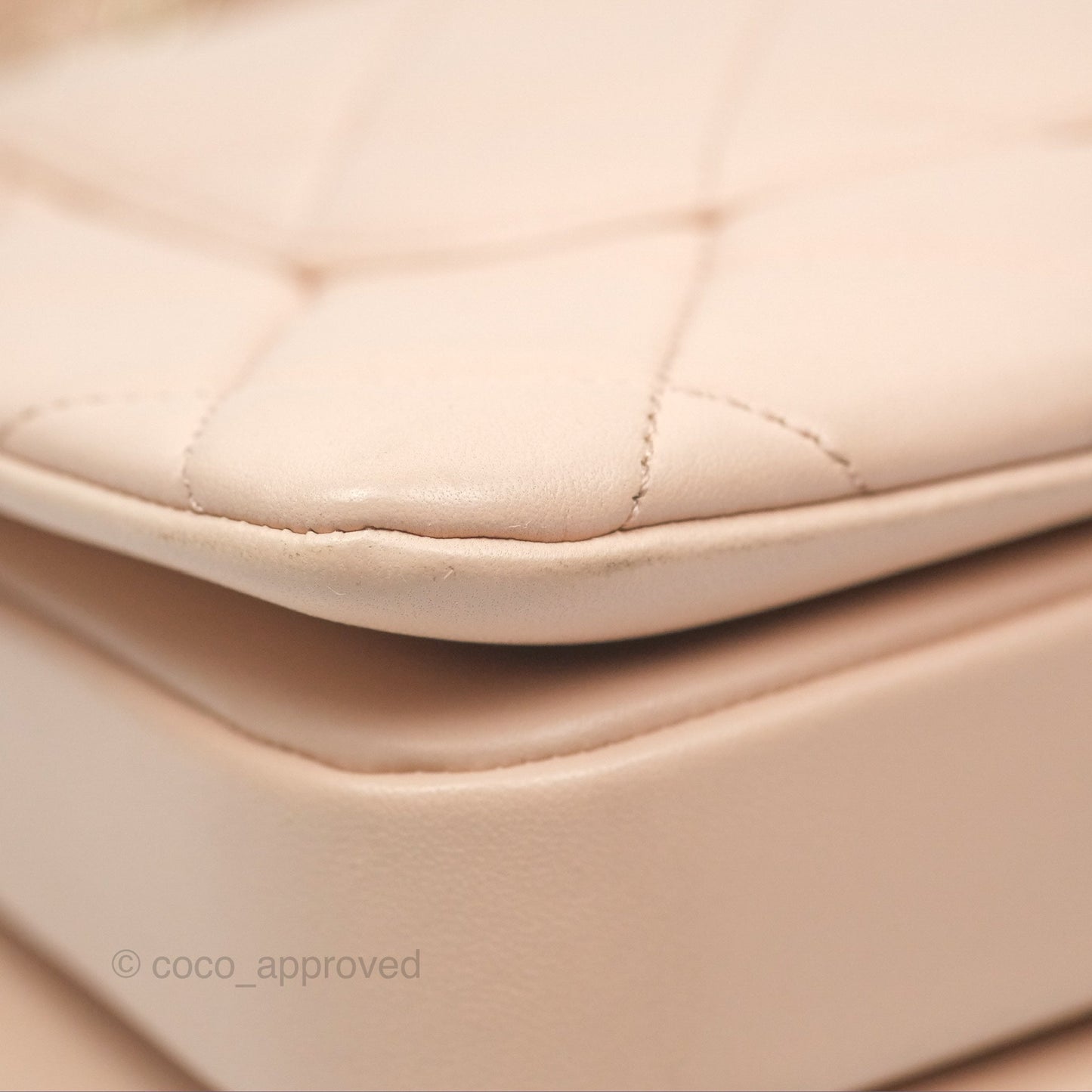 Chanel Trendy CC Small Beige Lambskin Gold Hardware