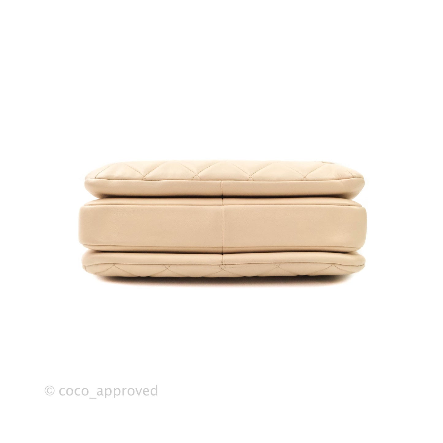 Chanel Trendy CC Small Light Beige Lambskin Gold Hardware