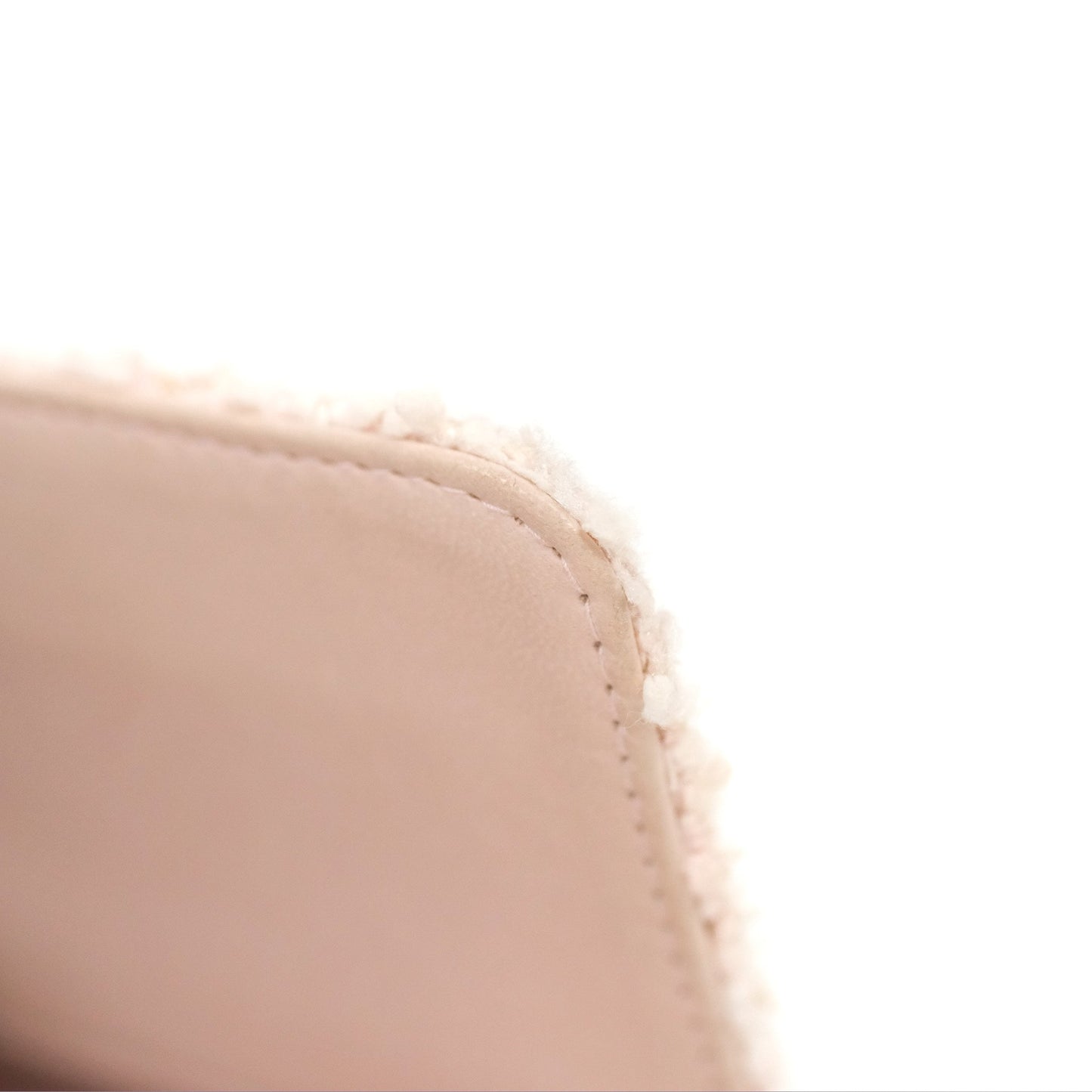 Chanel Classic M/L Medium Quilted Double Flap Pink Tweed Matte Gold Hardware