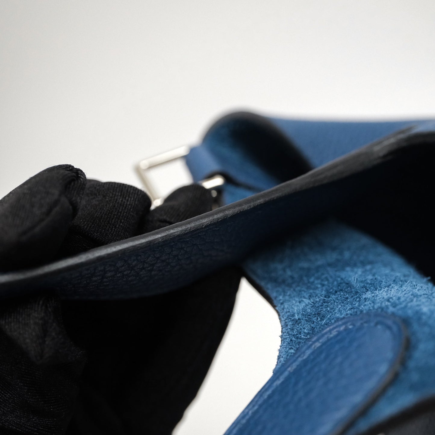 Hermès Picotin 18 Deep Blue S4 Clemence Palladium Hardware