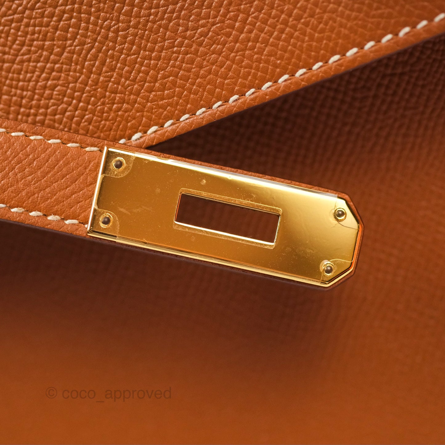Hermès Kelly 28 Sellier Gold 37 Epsom Gold Hardware