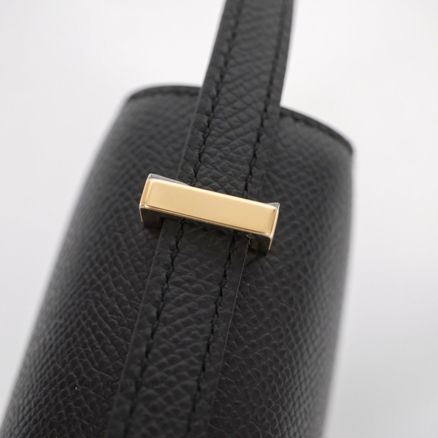 Hermès Constance Elan Plomb 8P Epsom Gold Hardware
