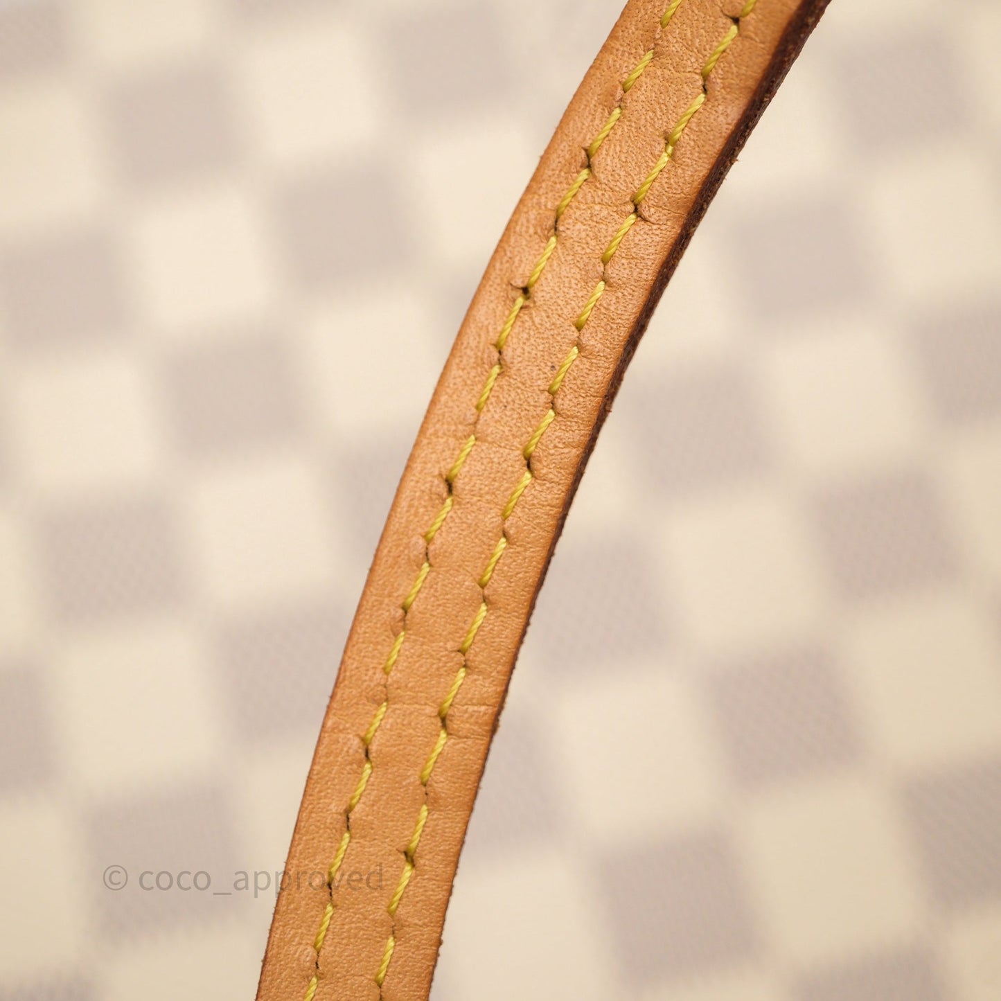 Louis Vuitton Neverfull MM Damier Azur Canvas Tote Bag