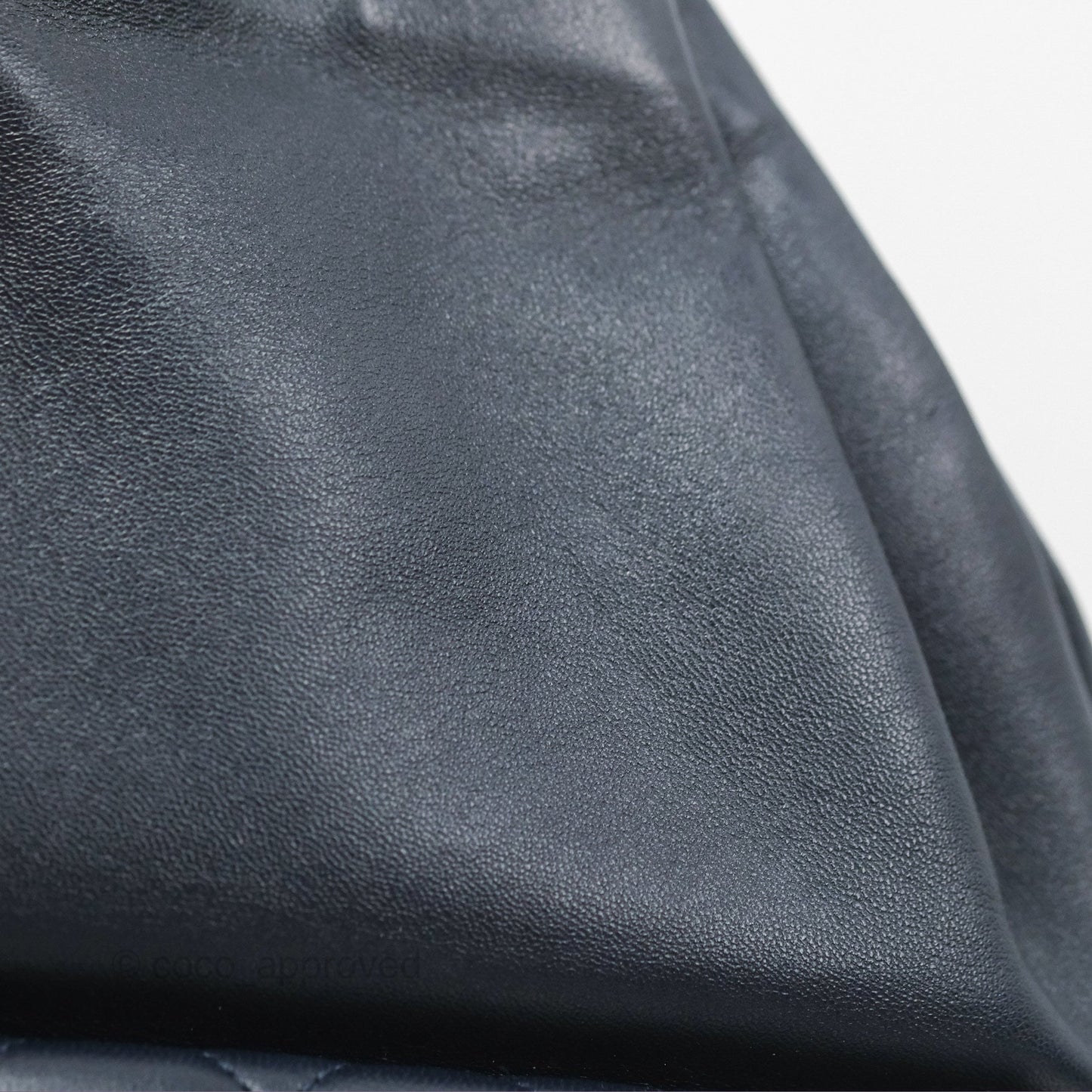 Chanel Small Seoul Backpack Navy Lambskin Gold Hardware