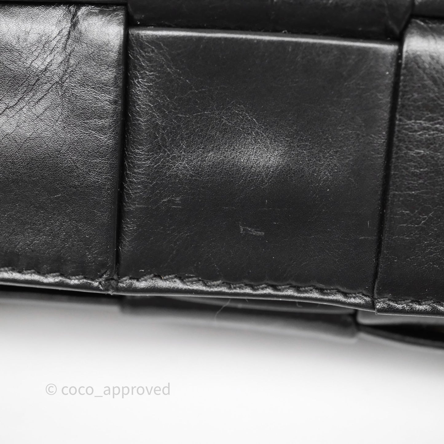 Bottega Veneta Cassette Stretch Belt Bag Maxi Black Intrecciato Leather