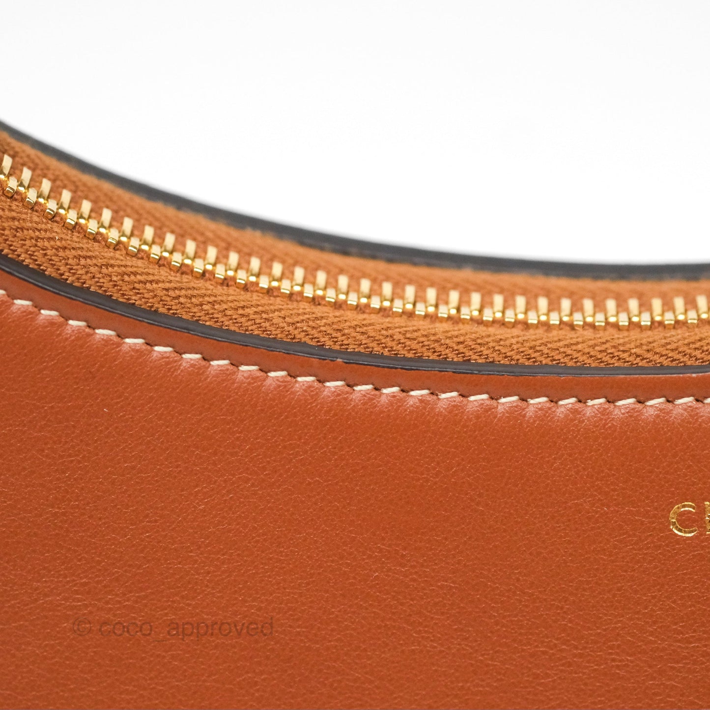 Celine Ava Bag In Smooth Calfskin Tan