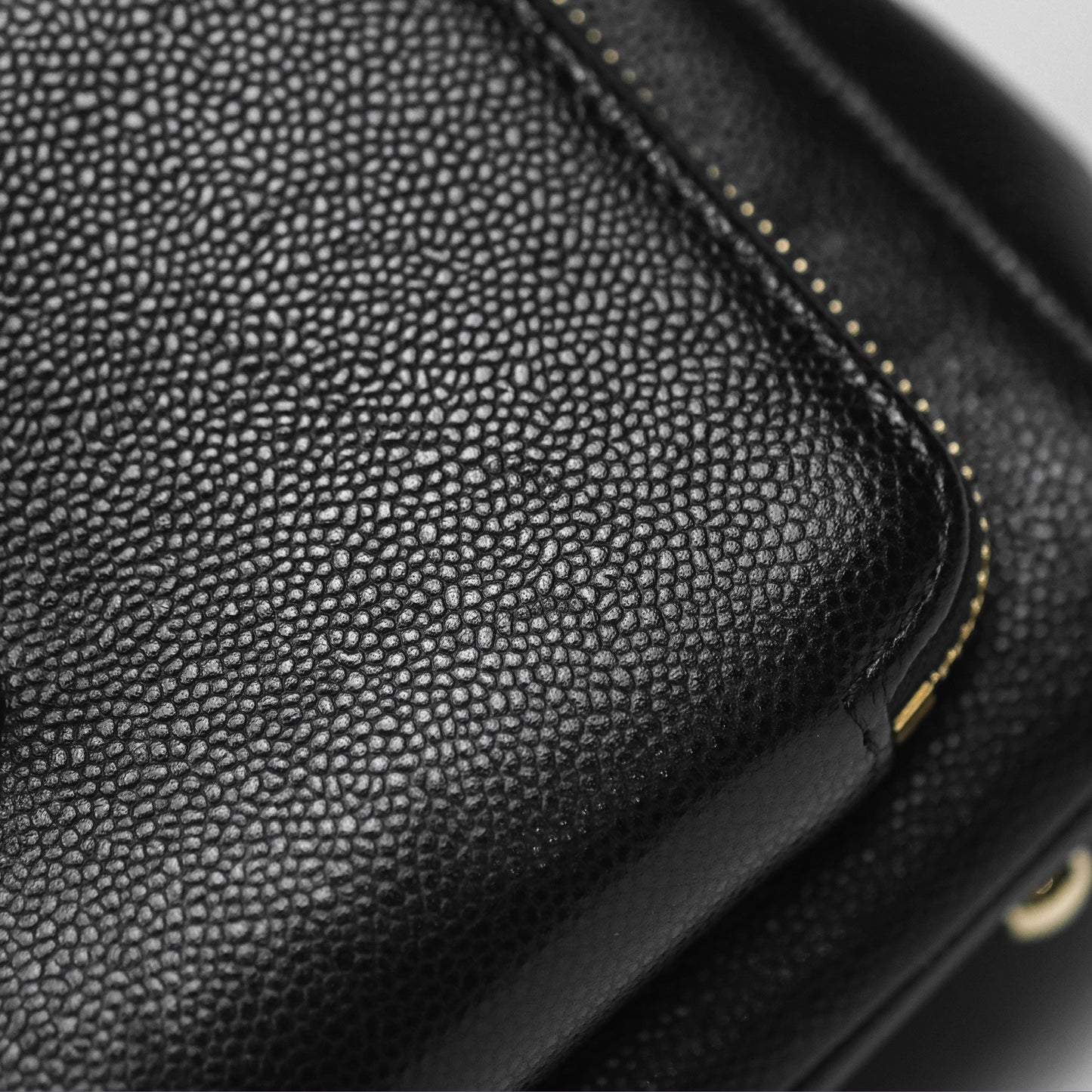 Chanel Quilted Small Business Affinity Flap Black Caviar Gold Hardware