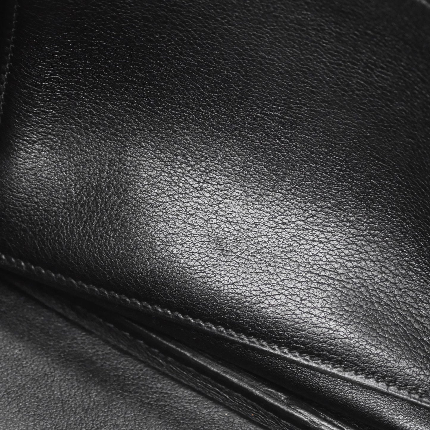 Hermès Birkin 30 Noir 89 Evergrain Palladium Hardware